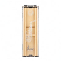 Compact Woodwind Blade Case with Transparent Lid Slim Clarinet Woodwind Blade Case Protected Portable for Clarinetists
