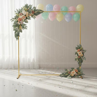 Square Metal Backdrop Stand Top Bar Gathering Decor for Weddings