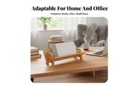 Multi-Compartment Desktop organizer Space-Saving Multi-Compartment Desk Sorter