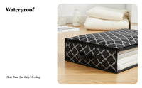 Under-Bed Storage container Foldable Under-Bed Storage Bag Large Capacity for Renters