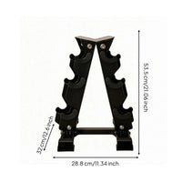 A-Shaped Dumbbell Rack Curved Cradles Dumbbell Rack Non-Slip for Home Gym