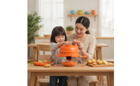Vegetable Dicing Machine Cordless Manual Device with Hand Crank Manual Vegetable Dicing Device for Chefs