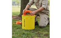 Long-Lasting Tree Climbing Rope Bag Quick Deployment Arborist Throw Line Bag Portable Arborist Throw Line Storage Large Capacity for Arborists, Landscapers, Gardening