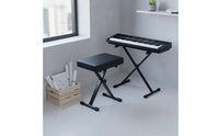 Folding Piano Bench Foldable Adjustable Piano Bench Space-Saving Furniture for Pianists, Home Practice