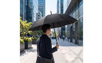 Windproof Long-Handled Umbrella Protection Umbrella with Wrist Strap Weather-Resistant Long-Lasting for Students