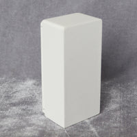 1:12娃娃屋dollhouse迷你家具微缩厨房场景白色复古单门冰箱模型
