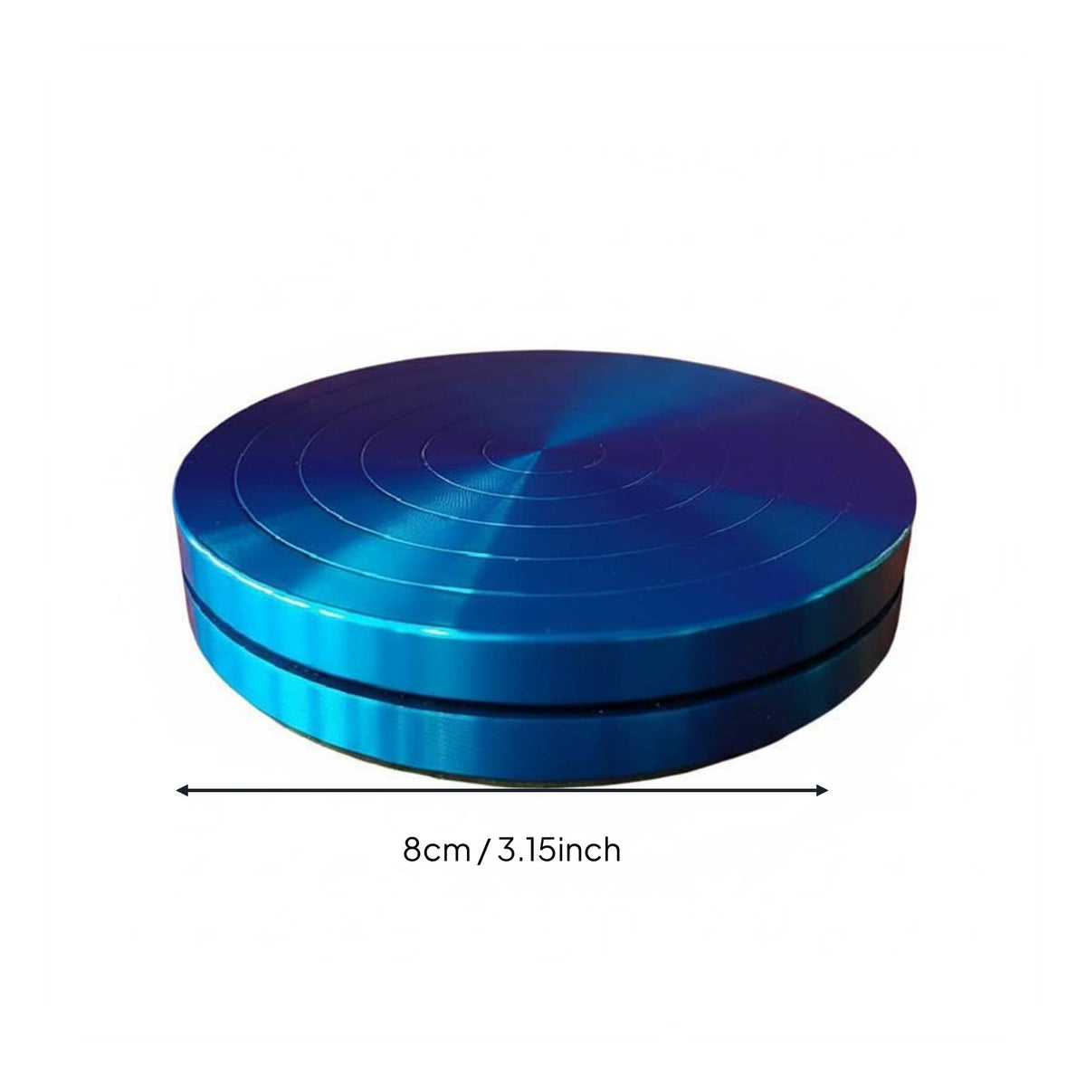Figure Skating Rotator Aluminum Alloy Turning Board Anti-Slip Surface Metal Rotation for Dancers, Gymnasts