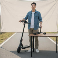 Waterproof Scooter Basket Mounting Bracket Stable Design Electric Scooter Rear Rack Easy Installation Vehicle Accessory for Commuters