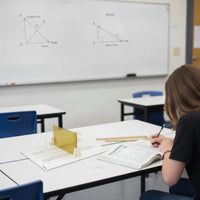 Plane Mirror Imaging Apparatus Transparent Optics Demonstrator Upright Physics Equipment for Teachers, School Experimentation Area
