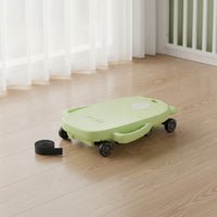 Six-Wheel Bear-Shaped Scooter Board Silent Scooter Board with Tow Rope Molded Toy Active for Playroom