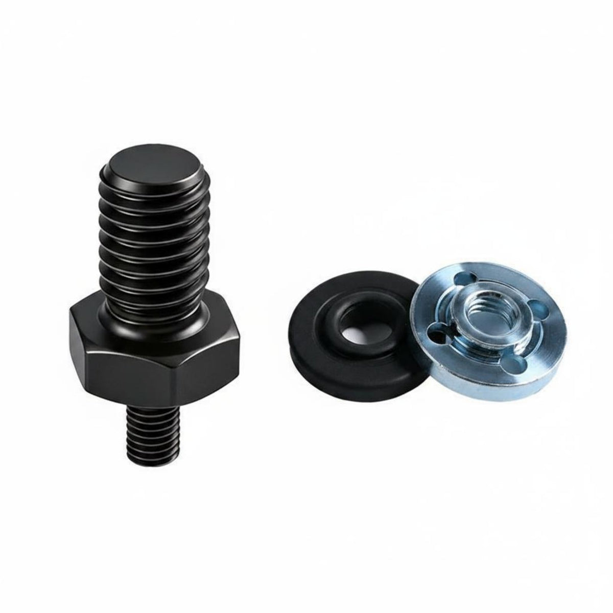 Multi-Functional M5 to M10 Grinder Adapter Long-Lasting Power Tool Part High-Carbon Steel for Workshop, Garage