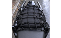 25-Hole Grid Motorcycle Cargo Net Hook Loops Motorcycle Luggage Net Mesh Elastic Cargo Straps Square for Seat Area