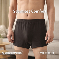 Men's Underwear Briefs in Soft Material for Everyday Comfort, Loose Fit Design for Big and Tall
