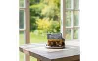 Miniature House Detailed Cottage Model Cute Mini House Figurines for Terrarium