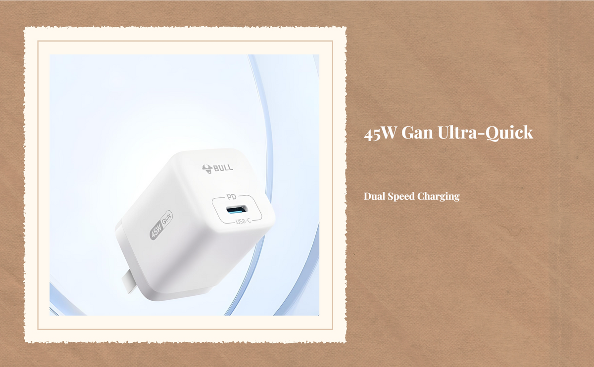 45W GaN USB-C Fast Charger