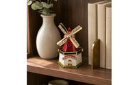 Dutch Mill Box Compact Home Decoration Fading Resistant