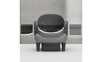 Open-Front Smart Litter Box with App Control Hooded Self-Cleaning Cat Litter Box Electric for Apartments