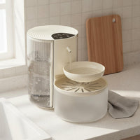 Clean Water Separator Dispenser Two Reservoir Design 3L Feline Water Dispenser