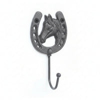 Textured Finish Cast Iron Wall Hook Home Storage Decorative