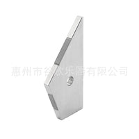 Silver Thickened Triangular Spirit Level for Guitar Accessories