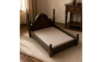 Solid Wooden Cat Bed Four-Season Use Solid Wood Dog Luxury Bed Look Animal Furniture for Cats, Dogs