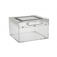 Transparent Acrylic Reptile Enclosure Ventilated Reptile Enclosure Front Opening Acrylic Terrarium Thickened