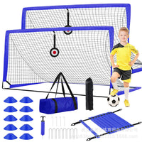 New Portable Foldable Football Goal 6x4FT for Youth Outdoor Soccer Goal Frame