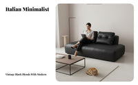 Italian Inspired sectionable Block Sofa Minimalist aesthetic Living Room Furniture scuffResistant Couch Petaccommodating for Design aficionados, Homeowners, Apartment Dwellers, Lounge Area, Studio, Office