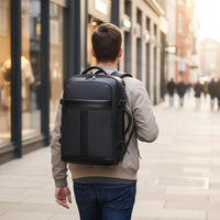 Large Capacity Vacuum Compression Backpack Water Resistant Travel Compression Backpack for Men