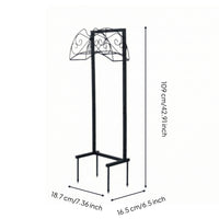 Garden Hose Stand Freestanding Garden Hose Rack Metal Organizer for Gardeners, Homeowners, Yard, Patio, Lawn