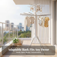 Multi-extensiondesign Laundry Tree Installationeffortless Gextensionent Airer Easy Assembly