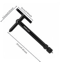 Precision Calibration Rear Derailleur Hanger Alignment Gauge Easy to Use Derailleur Hanger Tool Long-Lasting Metal Body for Cyclists, Workshop, Garage