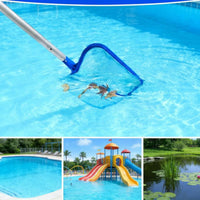 Telescopic Pool Skimmer Net Wide Application Aluminum Pool Foliage Net