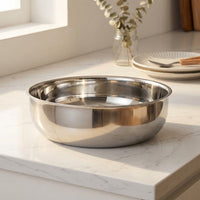 Cooking Pot for Family Hot Pot Meals, Food Grade Stainless Steel Soup Pot for Induction Cooker, Large Open Basin for Home Cooking, 1 Pack