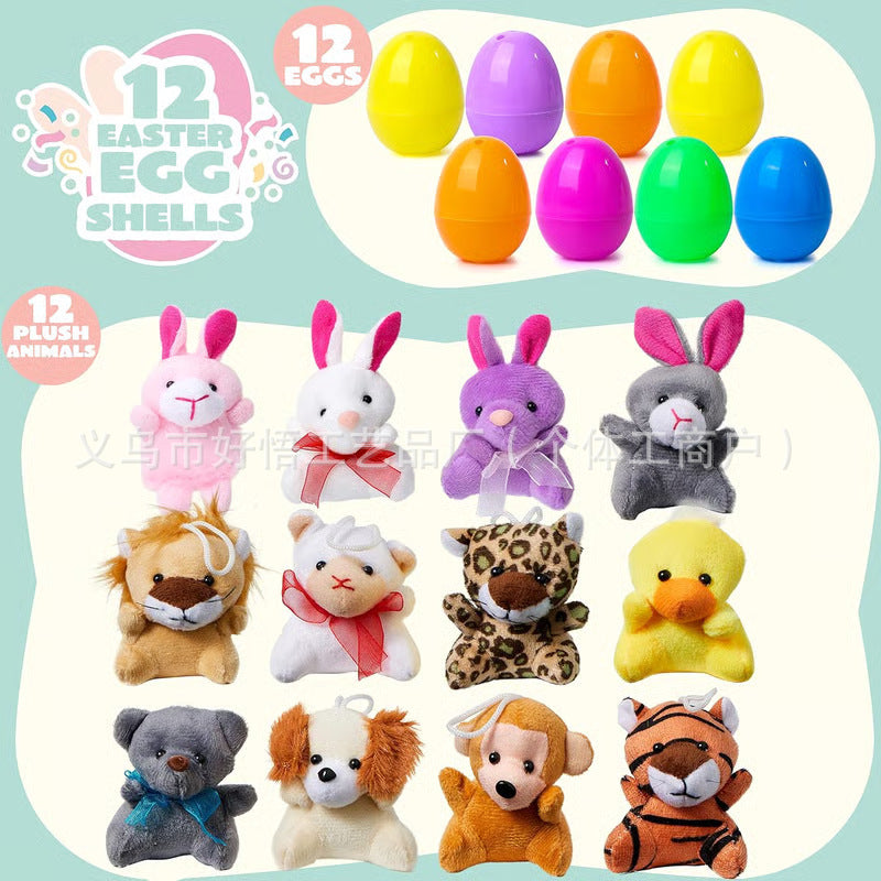 Easter Egg Plush Animal Toys