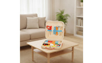 Wooden Toy Tool Set Colorful Wooden Educational Children Construction Set for Preschoolers