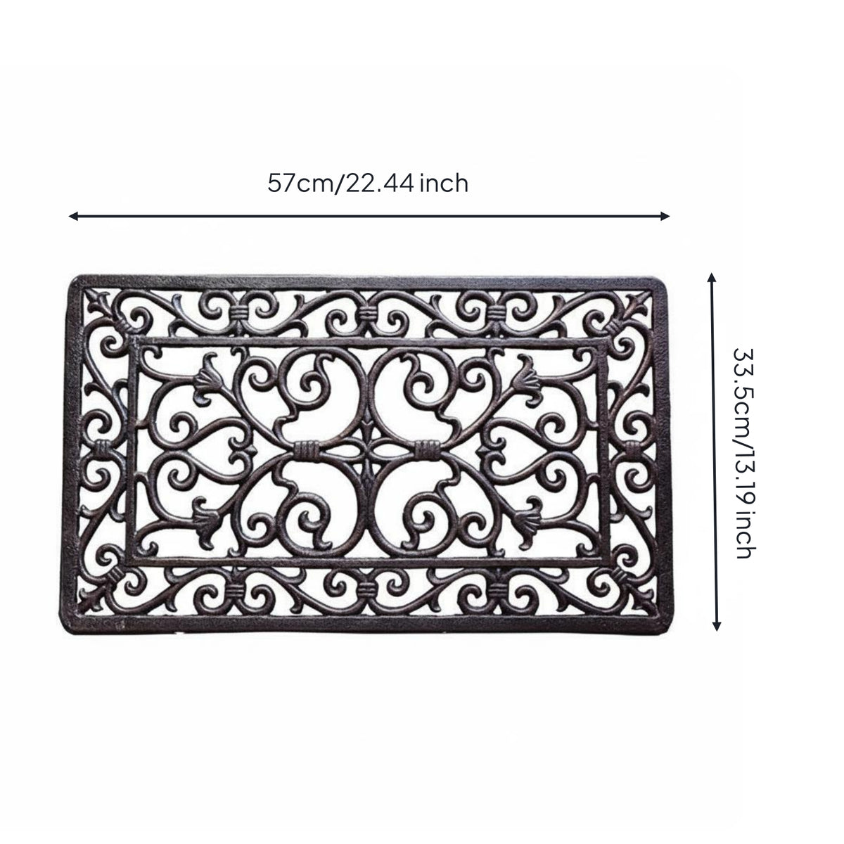 Dragonfly Doormat Weather-Resistant Dragonfly Mat Low Maintenance for Entryway