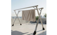 Indoor Clothes Drying Rack Sturdy Folding Drying Rack Long-Lasting Clothes Horse Heavy-Duty for Balcony