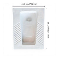 Ceramic toilet set, easy install