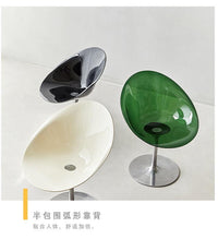 亚克力简约餐椅家用办公书桌椅ins透明凳子北欧风咖啡店透明凳 透明