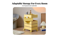 Rotating Multi-Tier Container Nordic design Side Cabinet revolving Design