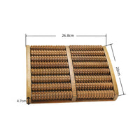 Wooden Foot Roller Plantar Fasciitis Relief Physical Care Portable