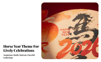 2026 Year of the Horse Decoration, Festive Scene Setup, Display Board Backdrop for Mall Hotel Events