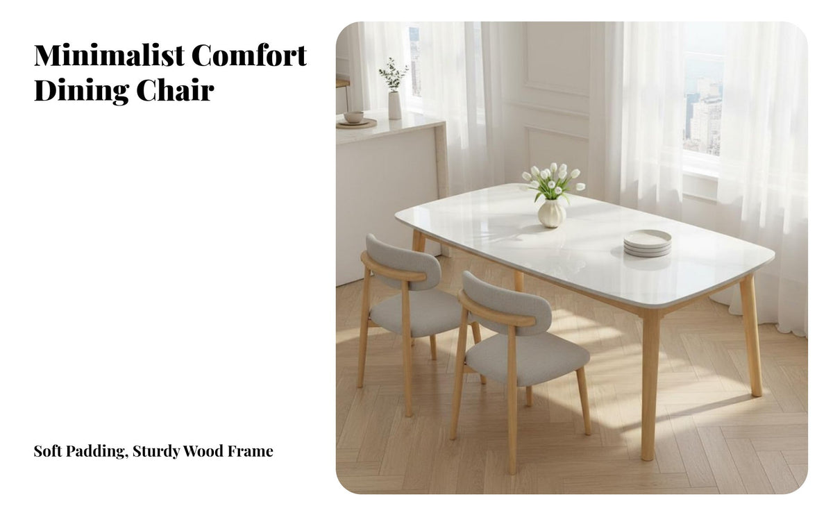 5 Pieces Sintered Sta Top Rectangular Table with 4 Chairs Modern Minimalist 4-Person Table and Chair Set Light Luxury Design Kitchen Furniture Space Saving for Apartment Dwellers, Families, Homeowners, Dining Room, morning dining corner, Home