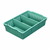 Rectangular Organizer Tray Multipurpose Desktop Sundry Box Removable Dividers