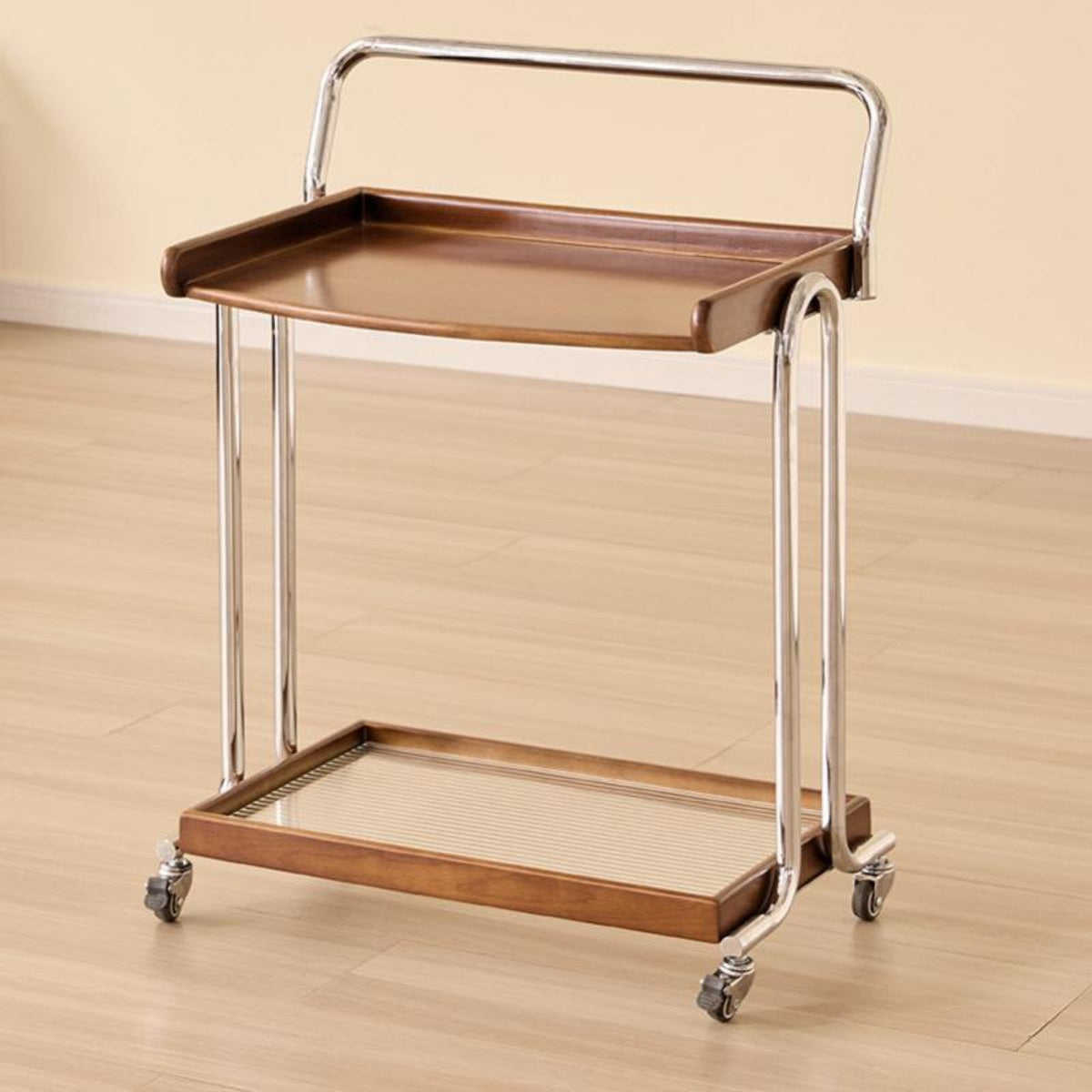 2-Tier Rolling Trolley Vintage-Century Design 2-Tier Rolling Organizer