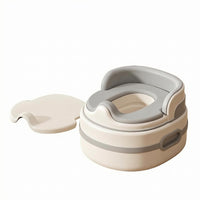Children's Portable Potty Molded Toddler Potty Chair Non-Slip for Toddlers