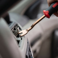 Automotive Clip Tool Angled Trim Fastener Removal Tool Heavy-Duty Upholstery Remover for Mechanics, Car Repair, Garage