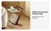 Magazine Holder End Table Movable Magazine Table Multi-Functional for Homeowners