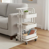 Book Bag Rack with Wheels Rolling Bag Rack Easy to Move for Study Room, Students
